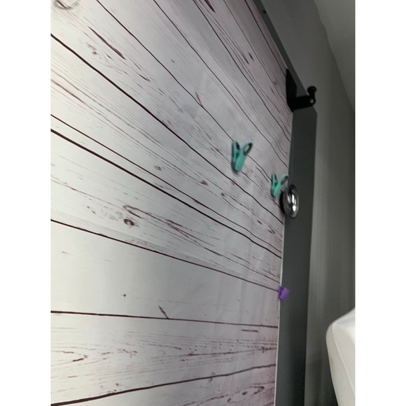 C&C California Multicolored‎ Striped Linen Medium Blouse - Picture 7 of 10